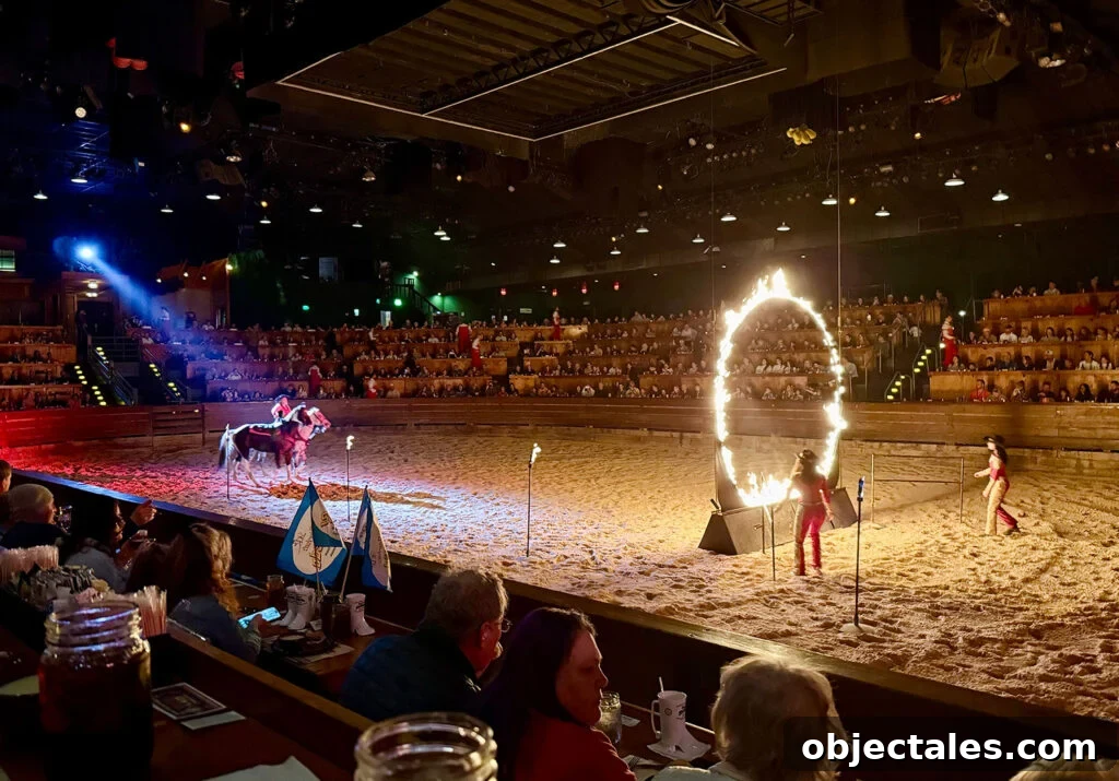 7 Can't-Miss Experiences in Pigeon Forge and Gatlinburg 8 Horse Riding Stunt Through Flaming Ring of Fire at Dolly Stampede Dinner Show
