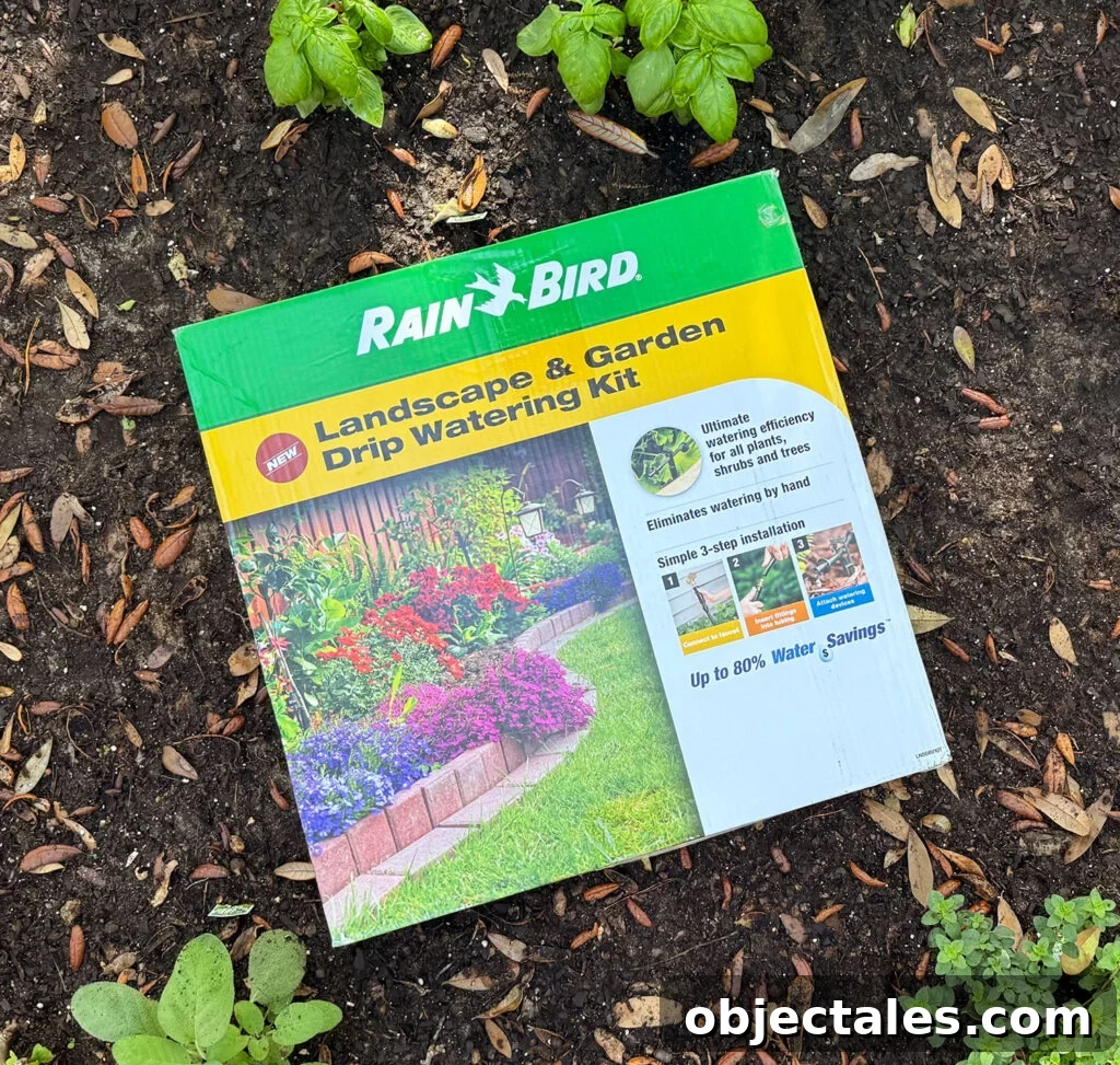 Drip Irrigation Installation: Step-by-Step for Your Garden 5 Rainbird Drip Irrigation Watering Kit Box