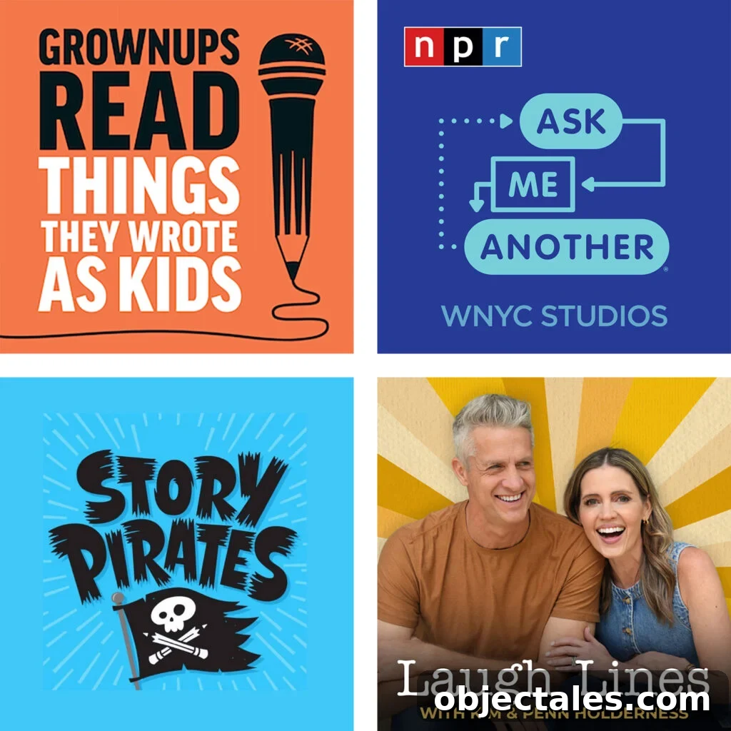 All-Time Favorite Podcasts Worth Listening To 11 Favorite Comedy Podcasts Grown Ups Read Things They Wrote As Kids Ask me Another Story Pirates Laugh Lines