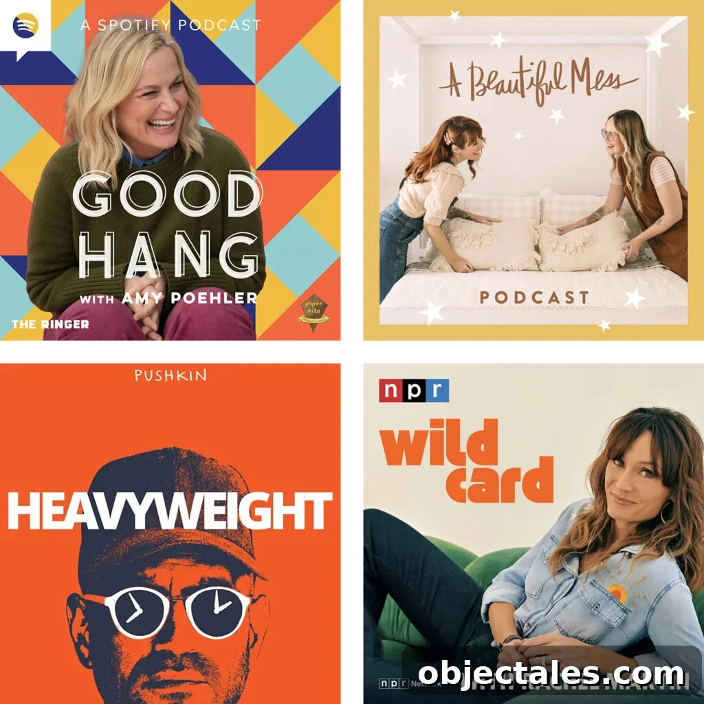 All-Time Favorite Podcasts Worth Listening To 10 Favorite Personal And Interview Podcasts Good Hang Amy Poehler A Beautiful Mess Heavyweight Wild Card With Rachel Martin