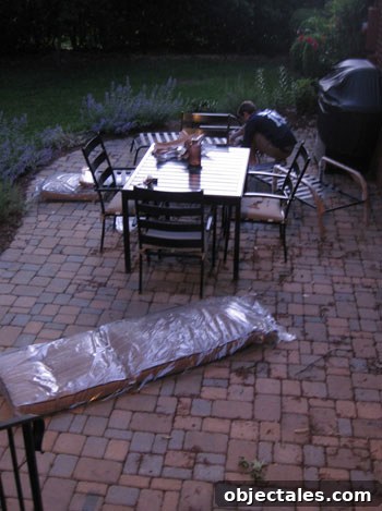 DIY Backyard Fire Pit: Step-by-Step Building Guide 3 patio-makeover-before-and-after