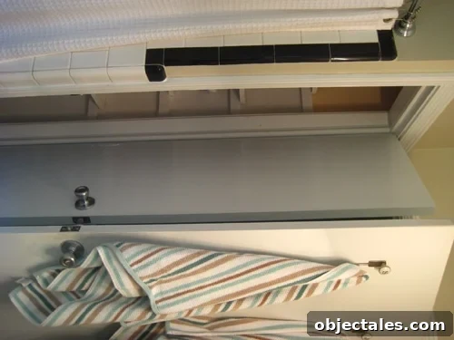 Closet and bathroom door clash before