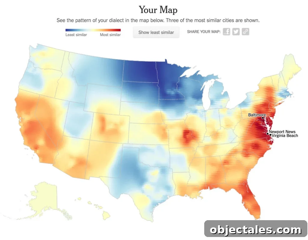 Accent Tests: Identify Your Regional or Foreign Accent 4 Johns Map Results From NYT Dialect Quiz