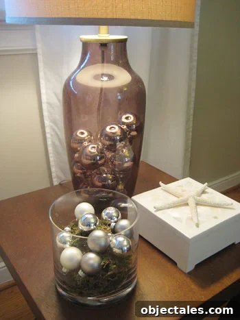 Mossy side table decor 1