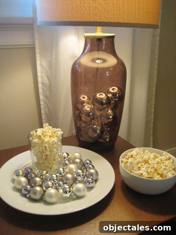 Edible ornaments display