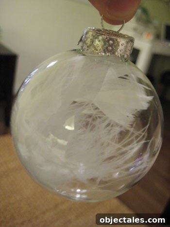 Feather ornaments 1