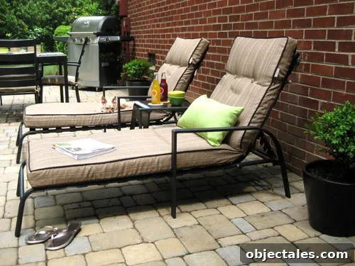 Outdoor furniture example