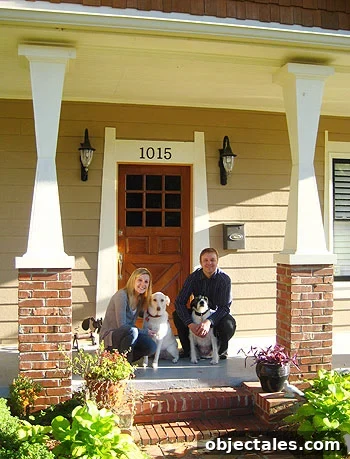 House Crashing: Brilliant Bungalow Tour — Take Two 3 Matt and Kristin with their dogs