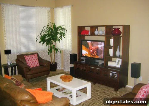 Details of living room design