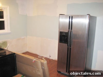 Sunday night kitchen progress