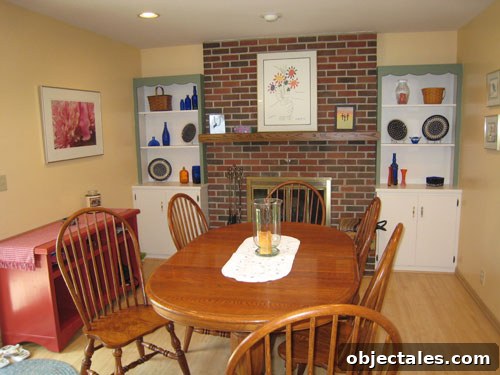 img_0966 Dining room before renovation, multi-colored walls