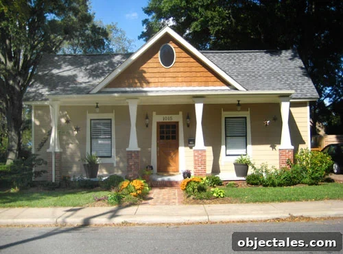 exterior bungalow shot