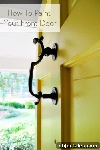 Paint Your Front Door for a Professional-Looking Finish 2 how-to-paint-your-front-door
