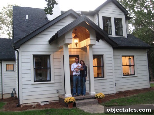 Front after Front of house after renovation