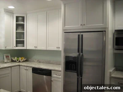 Right side of kitchen with stainless steel appliances