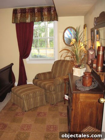 Guestroom before makeover