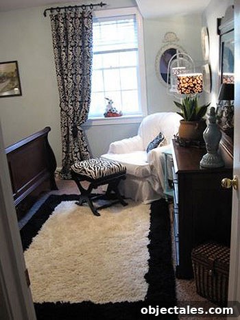 Guestroom after makeover