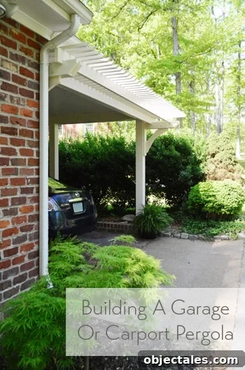 Attach a Pergola to Your Garage: DIY Step-by-Step Guide 2 building-a-garage-or-carport-pergola