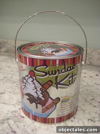 Sundae kit gift idea