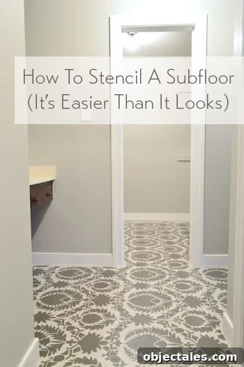 How to Stencil a Floor: Step-by-Step Guide for Stunning Results 2 how-to-stencil-a-subfloor