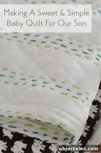 DIY Baby Quilt: Step-by-Step Sewing Tutorial 2 Baby-Quilt-Simple-Sweet