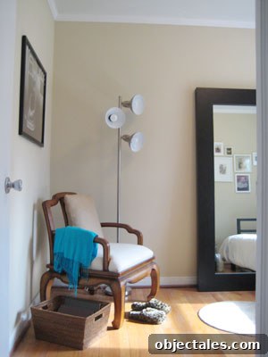 Create a Craft Space and Gift-Wrapping Station 2 Old chair by the corner