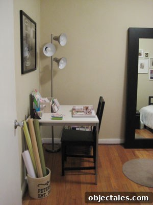 Create a Craft Space and Gift-Wrapping Station 3 New wrapping station