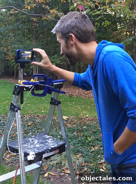 How to Install Home Uplighting: A Step-by-Step Guide 10 LandscapeLights-Filming-Set-Up