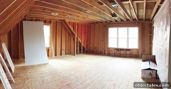 Transforming the Bonus Room Above Our Garage 6 Playroom-Before-Framed