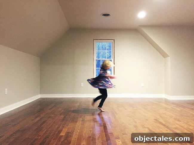 Transforming the Bonus Room Above Our Garage 9 Playroom-Spinning