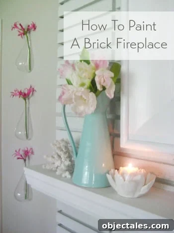 how-to-paint-a-brick-fireplace