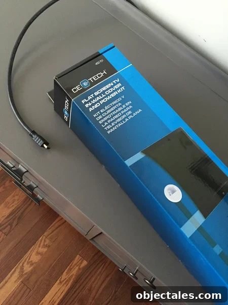How-To-Hide-TV-Wires-In-Wall-Cord-Sytem-Box