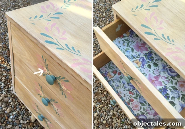 How-To-Hide-TV-Wires-Craigslist-Dresser-Damage-Drawers