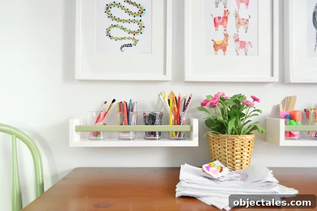 Playful-Family-Bonus-Room-Kids-Art-Organization