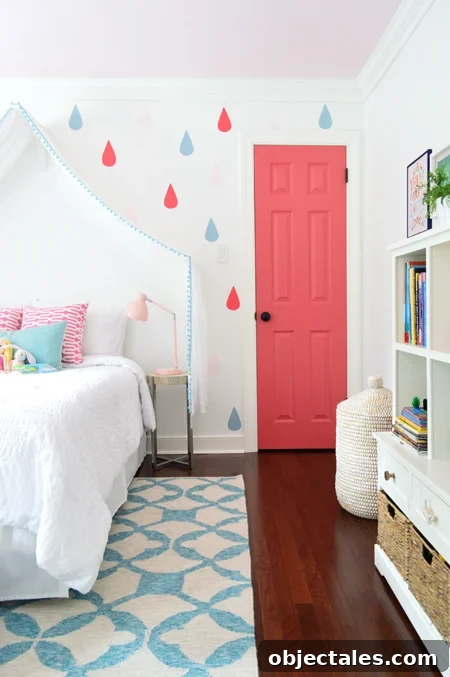 The Rug Mistake We've Been Making for Years 3 GirlsRoom-Blue-Rug-Pink-Closet-Door