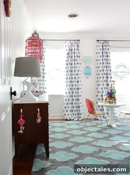 Our Daughter's Bedroom Makeover Timeline 16 EvolutionGirlsRoom-DresserFromDoor