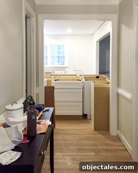 Kitchen Remodel Progress: Gutting and Rebuilding 13 kitchen-demo-cabinets