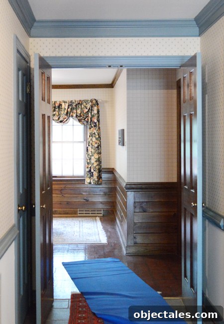 Kitchen Remodel Progress: Gutting and Rebuilding 14 kitchen-demo-from-foyer-original