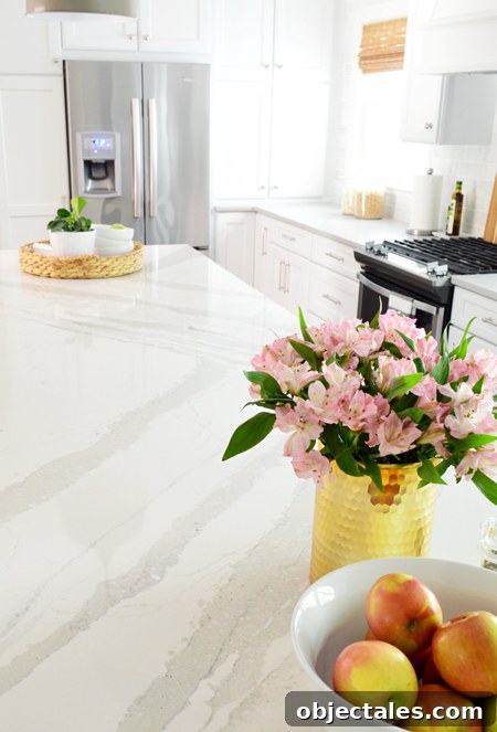 Kitchen Remodel Complete: Before and After Photos 10 white-kitchen-remodel-final-brittanica-pattern-detail