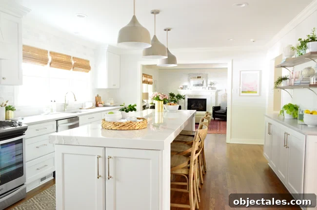 Kitchen Remodel Complete: Before and After Photos 6 white-kitchen-remodel-final-from-garage-door