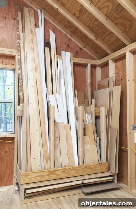 Kitchen Renovation in Under a Week: How We Did It 2 ep24-scrap-lumber-organizer