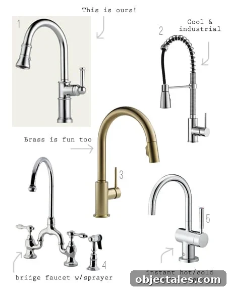 How to Stop Panicking About Holiday Decorating 5 pull-down-faucets
