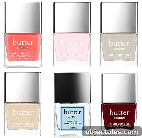 How We Picked Our Beach House Color Using a Strange Method 3 Butter London nail polish colors