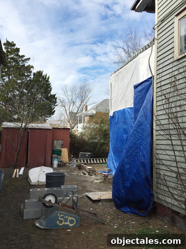 Beach House Gut Renovation: Stripping It Down to the Studs 11 Removing the rotted section