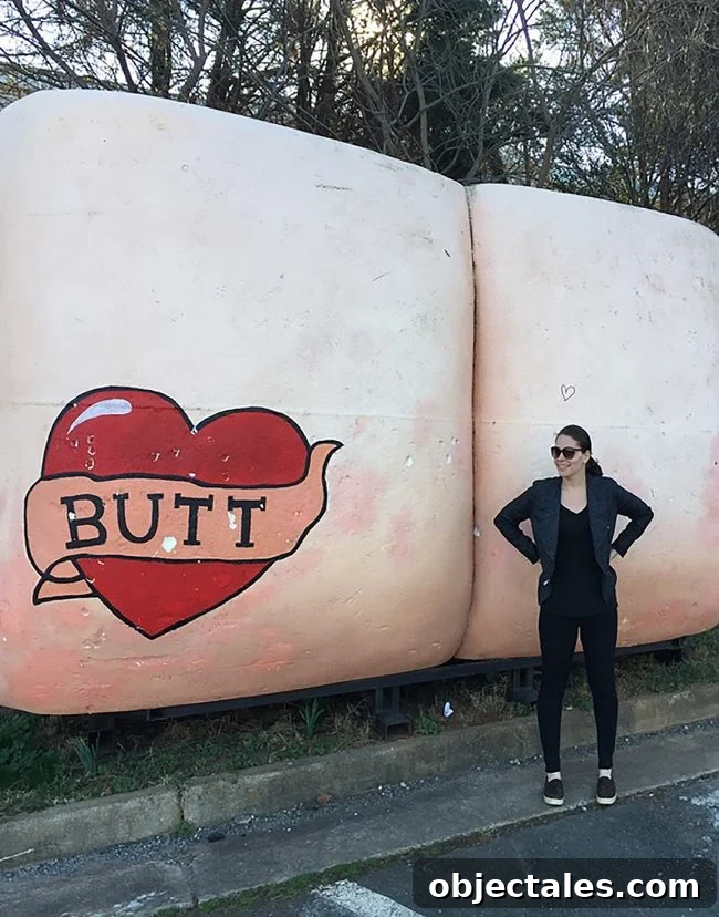 Episode 40: Vacation Disguised as Research 6 Love Butt sculpture