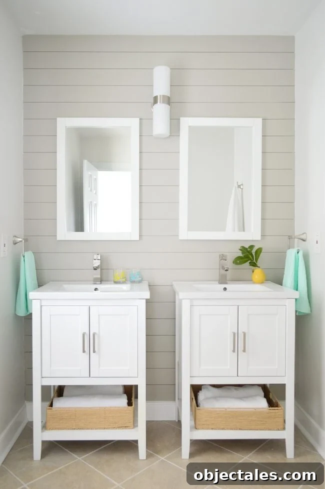 Master bathroom after