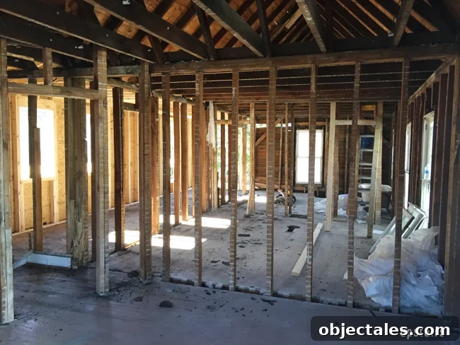 Before photo of upstairs