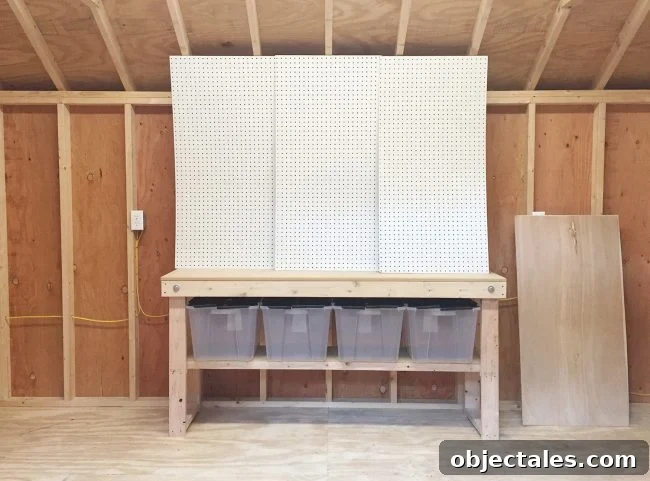 shed storage ideas worktable home depot