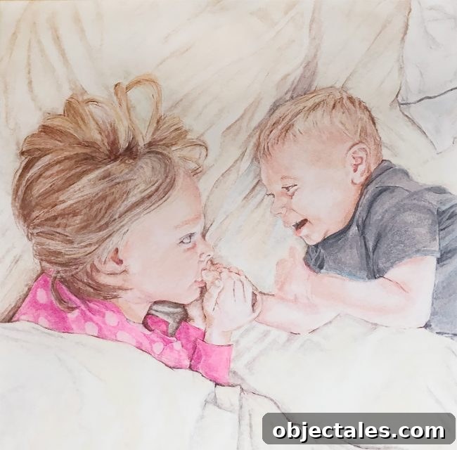 Custom Kids' Portraits from Your Photos 4 Close-up of pastel portrait
