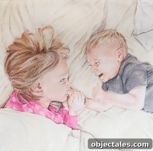 Custom Kids' Portraits: Personalized Children's Portrait Art 4 Framed pastel portrait